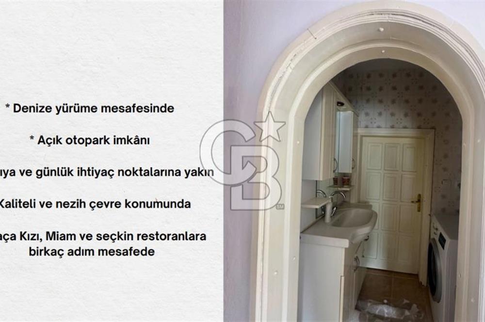 Sezonluk Kiralık Bodrum Türkbükü Denize 50 mt. Yakınlıkta 3+1 Üst Kat