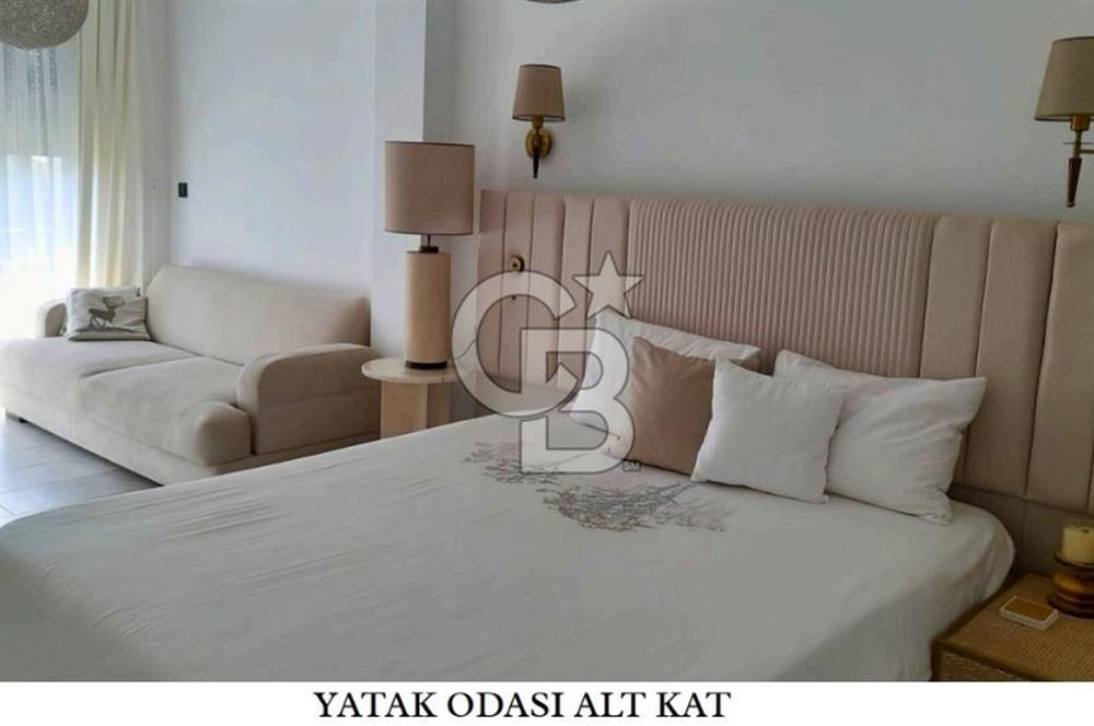 Bodrum Türkbükü Sezonluk Havuzlu Müstakil 3+1