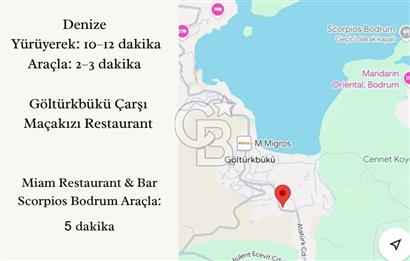 Bodrum Türkbükü Müstakil Havuzlu Denize 300 mt. 3+1