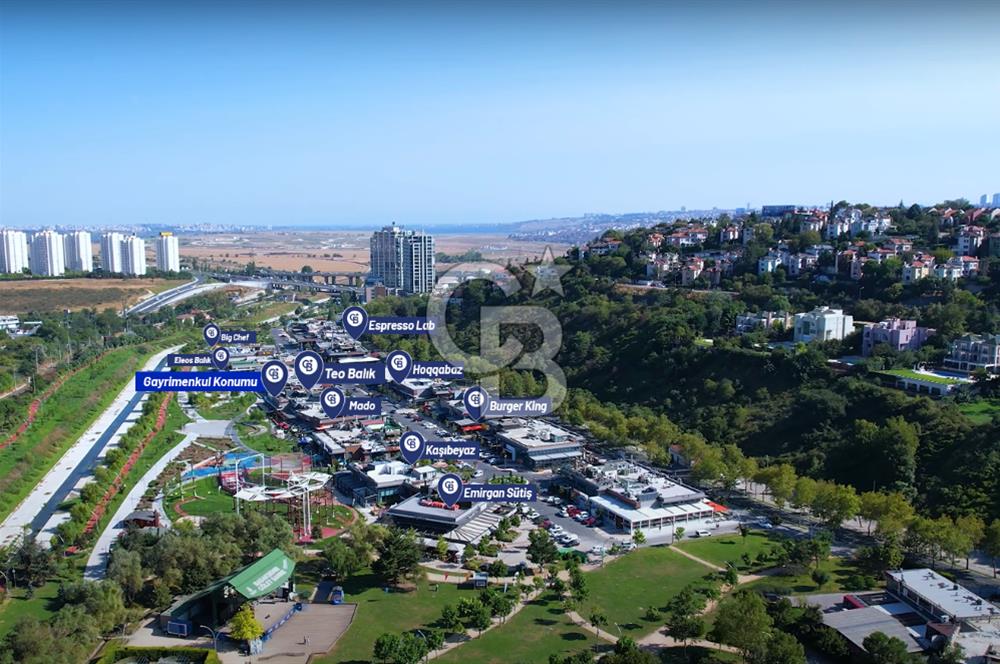 BAHÇEŞEHİR GÖLET PARK SATILIK 450 M2 DÜKKAN DEĞERLİ LOKASYONDA