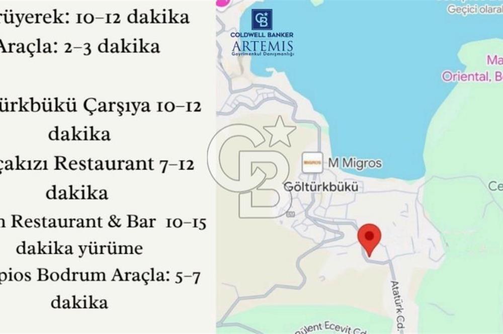 Bodrum Türkbükü’nde Sezonluk Kiralık Müstakil 3+1 Villa