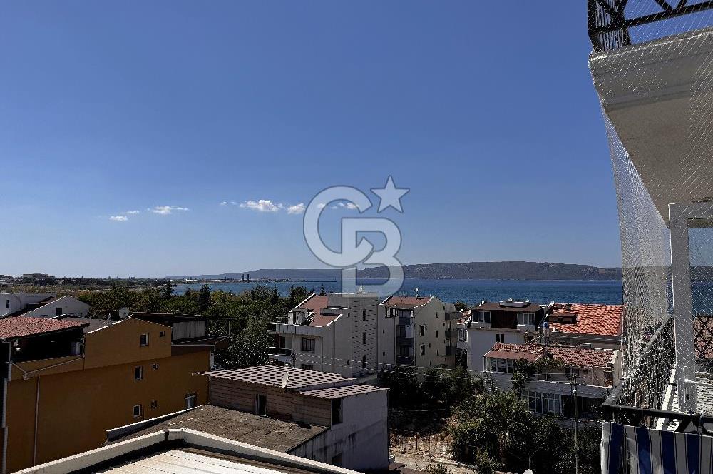 Çanakkale Kepez’de Boğaz Manzaralı 3+1 Satılık Dubleks Daire