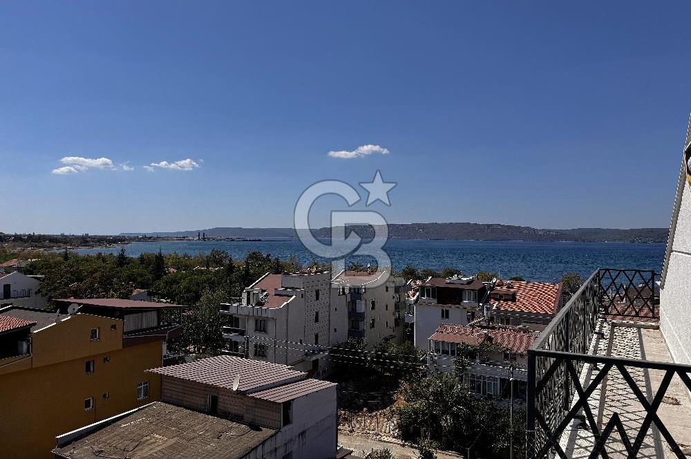 Çanakkale Kepez’de Boğaz Manzaralı 3+1 Satılık Dubleks Daire