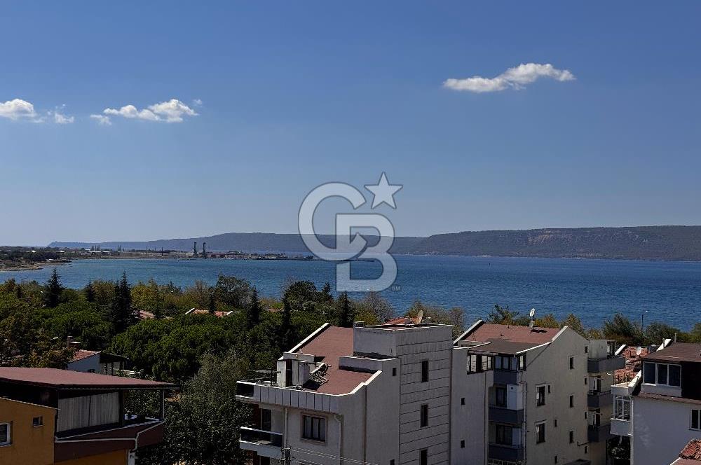 Çanakkale Kepez’de Boğaz Manzaralı 3+1 Satılık Dubleks Daire