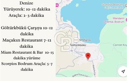 Bodrum Türkbükü’nde Senelik Kiralık Müstakil 3+1 Villa