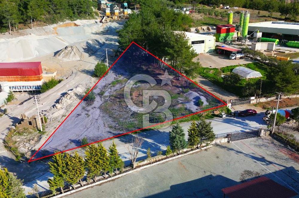 Muğla Menteşe Akçaova'da Satılık Sanayi İmarlı Arsa