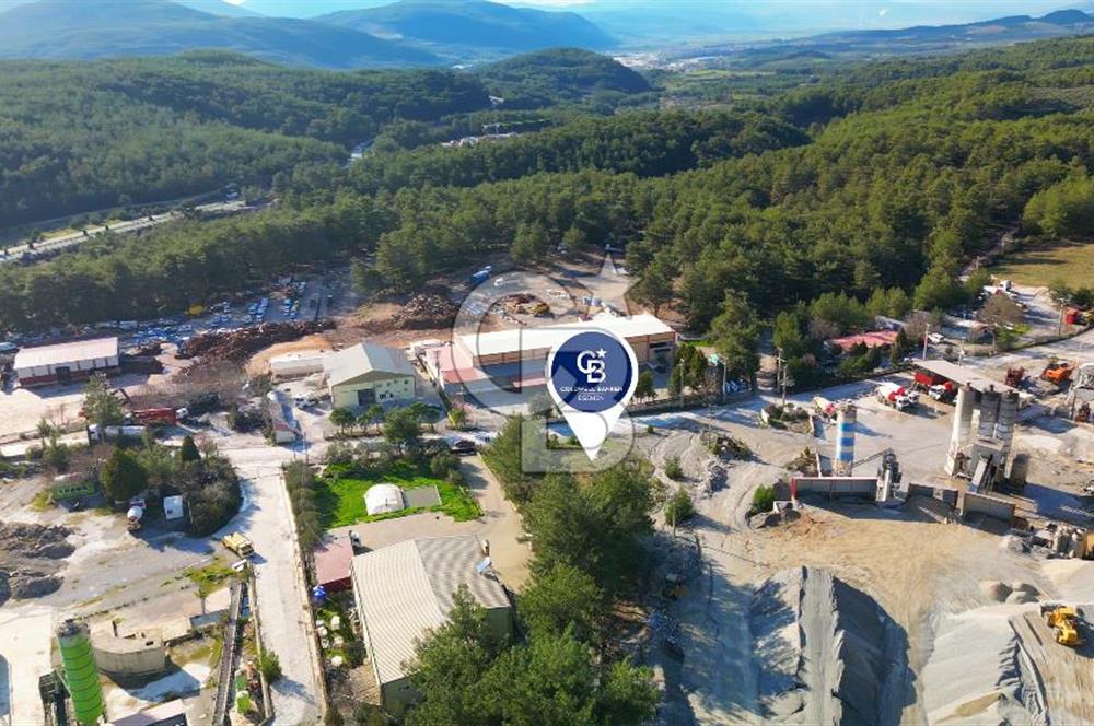 Muğla Menteşe Akçaova'da Satılık Sanayi İmarlı Arsa