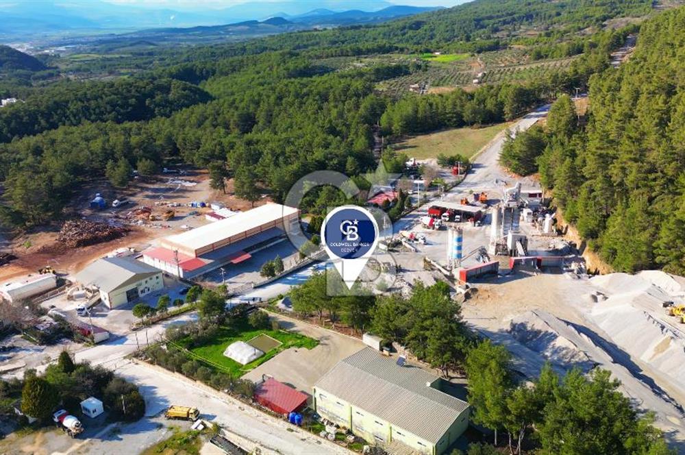 Muğla Menteşe Akçaova'da Satılık Sanayi İmarlı Arsa