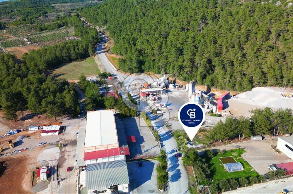 Muğla Menteşe Akçaova'da Satılık Sanayi İmarlı Arsa
