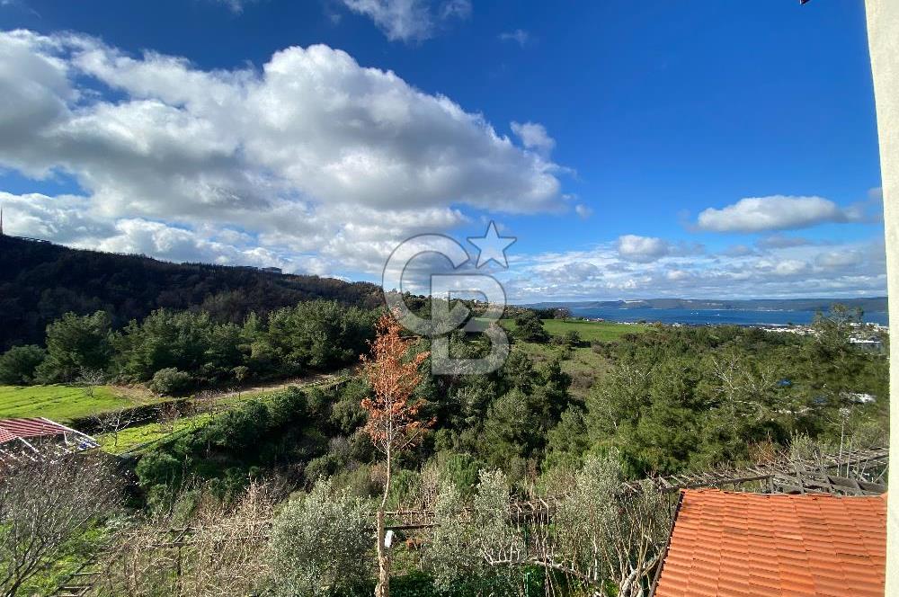ÇANAKKALE MERKEZ BOĞAZ MANZARALI SATILIK 6+3 FORLEKS VİLLA