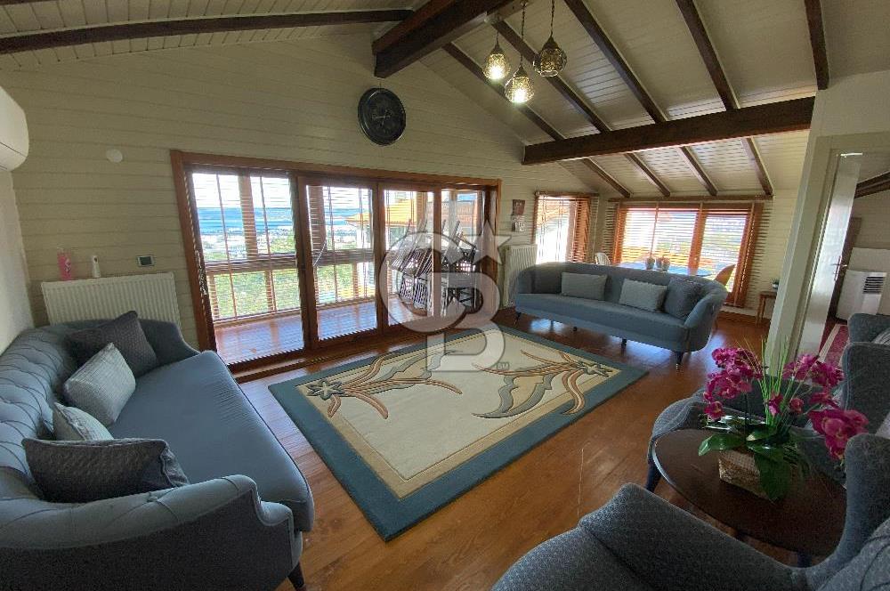 ÇANAKKALE MERKEZ BOĞAZ MANZARALI SATILIK 6+3 FORLEKS VİLLA