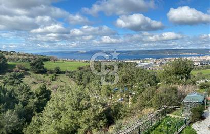 ÇANAKKALE MERKEZ BOĞAZ MANZARALI SATILIK 6+3 FORLEKS VİLLA