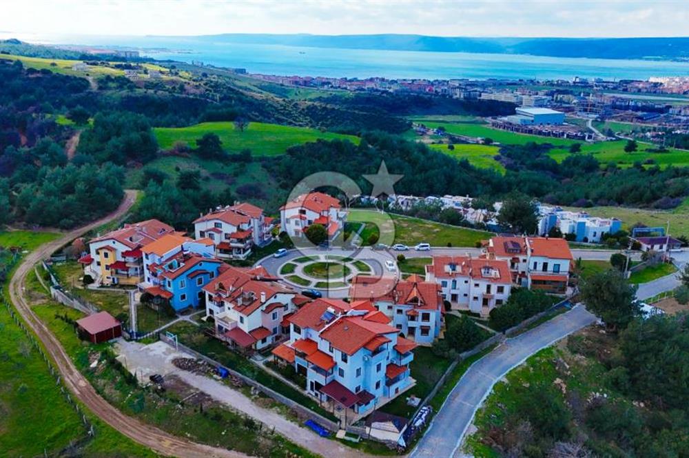 ÇANAKKALE MERKEZ BOĞAZ MANZARALI SATILIK 6+3 FORLEKS VİLLA