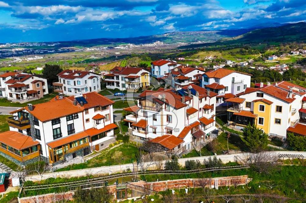 ÇANAKKALE MERKEZ BOĞAZ MANZARALI SATILIK 6+3 FORLEKS VİLLA