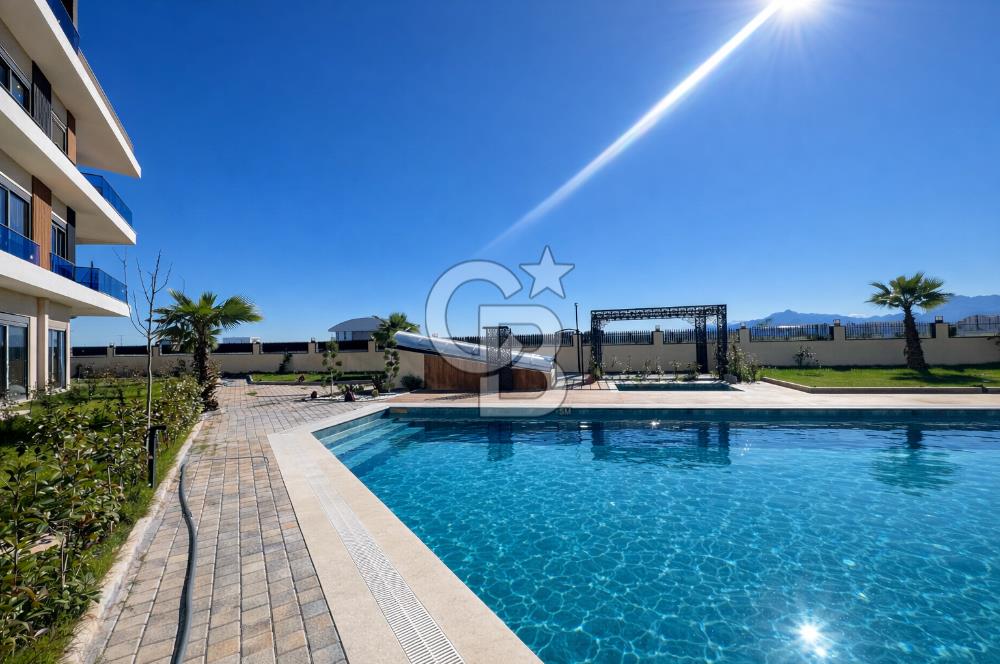 ALTINKALE'DE HAVUZLU, BAHÇELİ 1+1 KİRALIK DAİRE