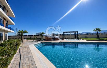 ALTINKALE'DE HAVUZLU, BAHÇELİ 1+1 KİRALIK DAİRE