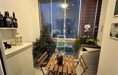 Bahçeşehir Bahçekent Flora Kiralık 1+1 Daire Peyzaj Manzaralı