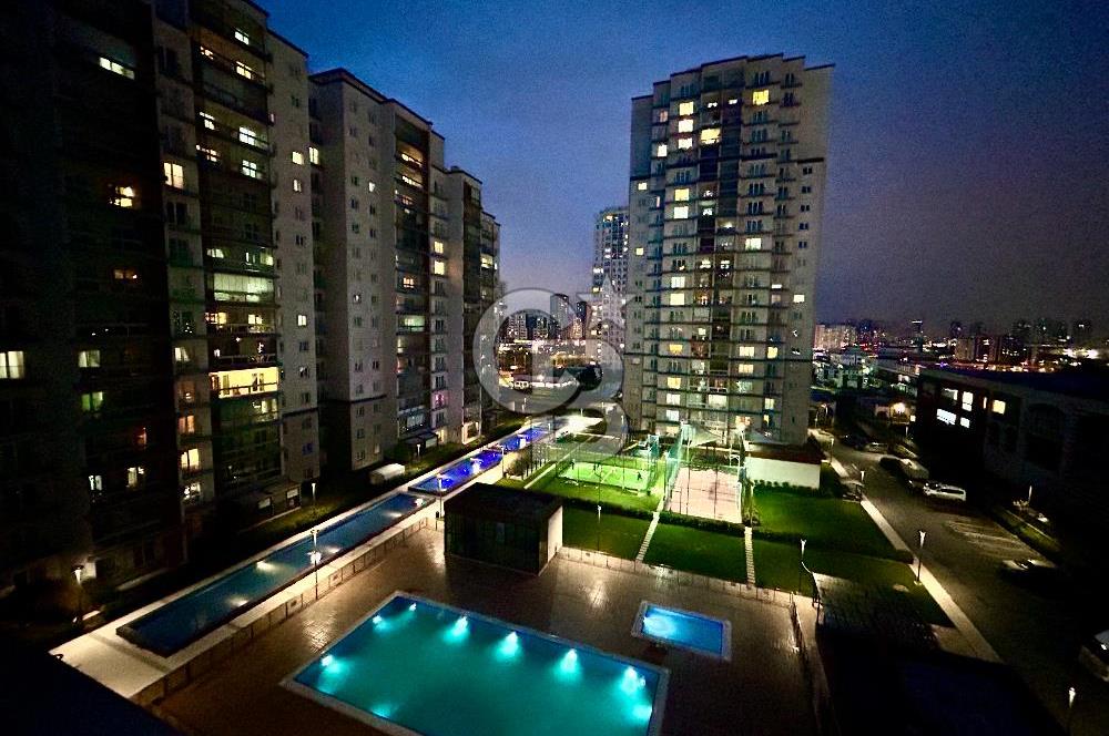 Bahçeşehir Bahçekent Flora Kiralık 1+1 Daire Peyzaj Manzaralı