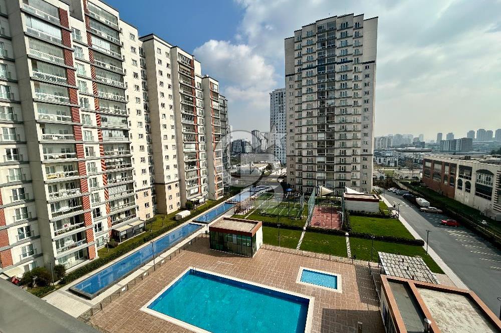 Bahçeşehir Bahçekent Flora Kiralık 1+1 Daire Peyzaj Manzaralı