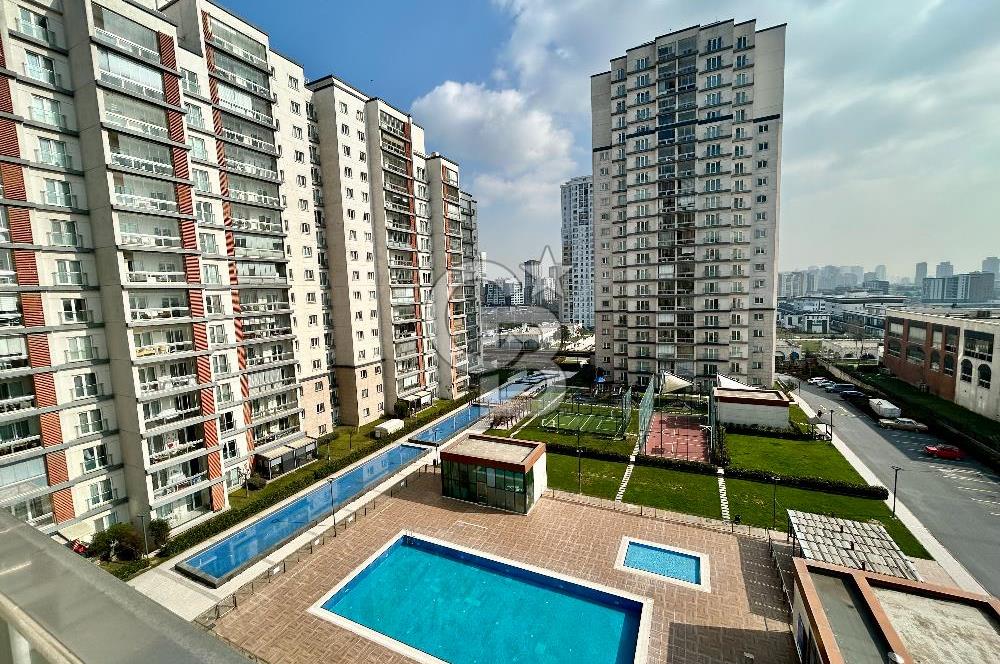 Bahçeşehir Bahçekent Flora Kiralık 1+1 Daire Peyzaj Manzaralı