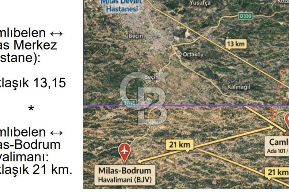 MİLAS MERKEZ’E YAKIN 70.000 m² Futbol Kulübü Kamp & Altyapı Tesisi