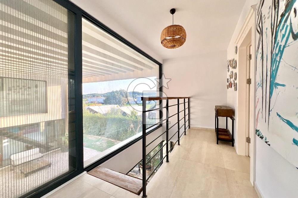 URLA KUŞÇULAR KİRALIK 5+2 ÖZEL TASARIM HAVUZLU MÜSTAKİL VİLLA