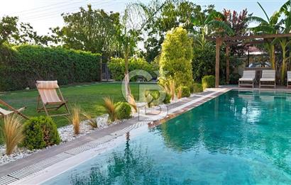 URLA KUŞÇULAR KİRALIK 5+2 ÖZEL TASARIM HAVUZLU MÜSTAKİL VİLLA