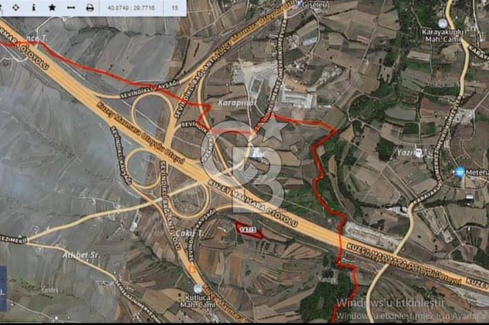 Kocaeli Körfez Şemsettin Mah.de 6.999 m2 Satılık Arazi