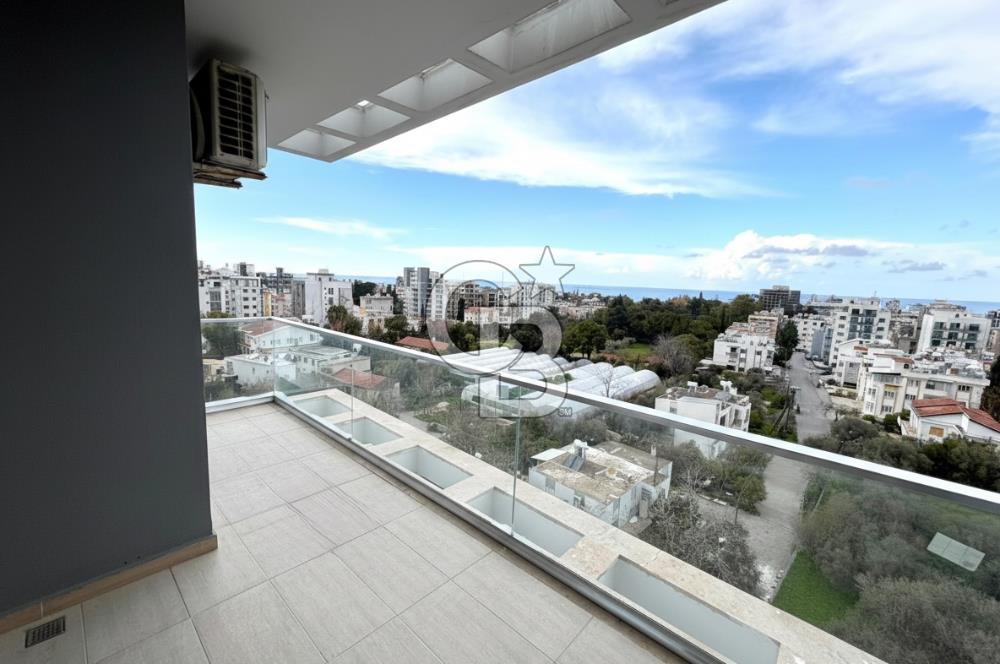 Kıbrıs Girne Merkez Kavanium Residence Full Eşyalı Deniz Manzaralı 3+1 Kiralık Daire