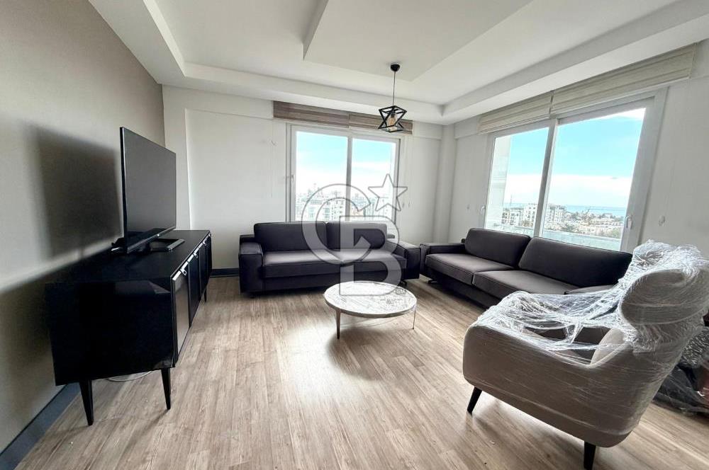 Kıbrıs Girne Merkez Kavanium Residence Türk Koçanlı Eşyalı Deniz Manzaralı 3+1 Satılık Daire