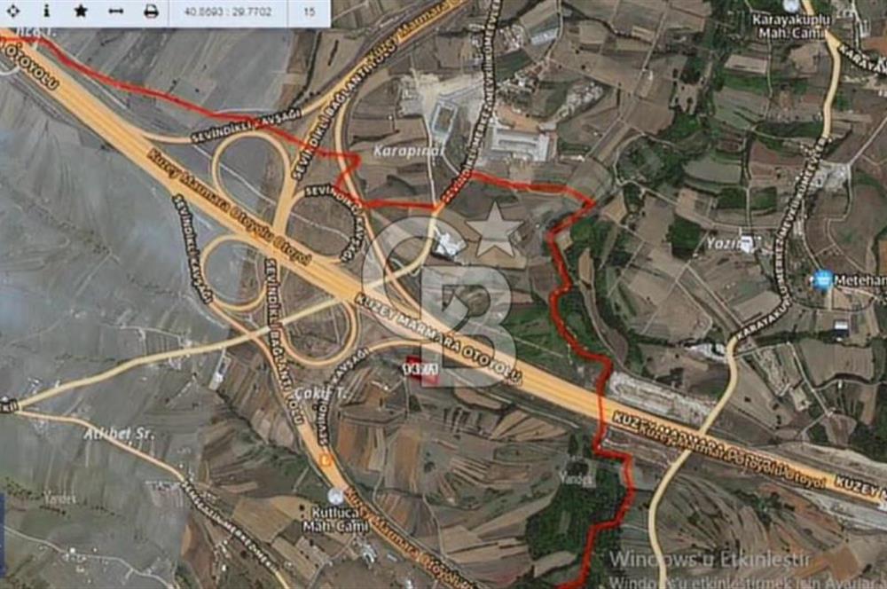 Kocaeli Körfez Şemsettin Mah.de 5.147 m2 Satılık Arazi