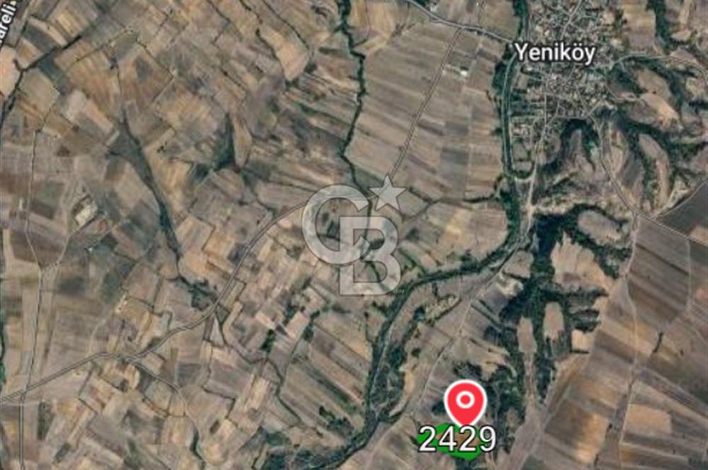Kırklareli Babaeski Yeniköy’de 28.000 m² Çiftlik Kurmaya Uygun Verimli Tarla