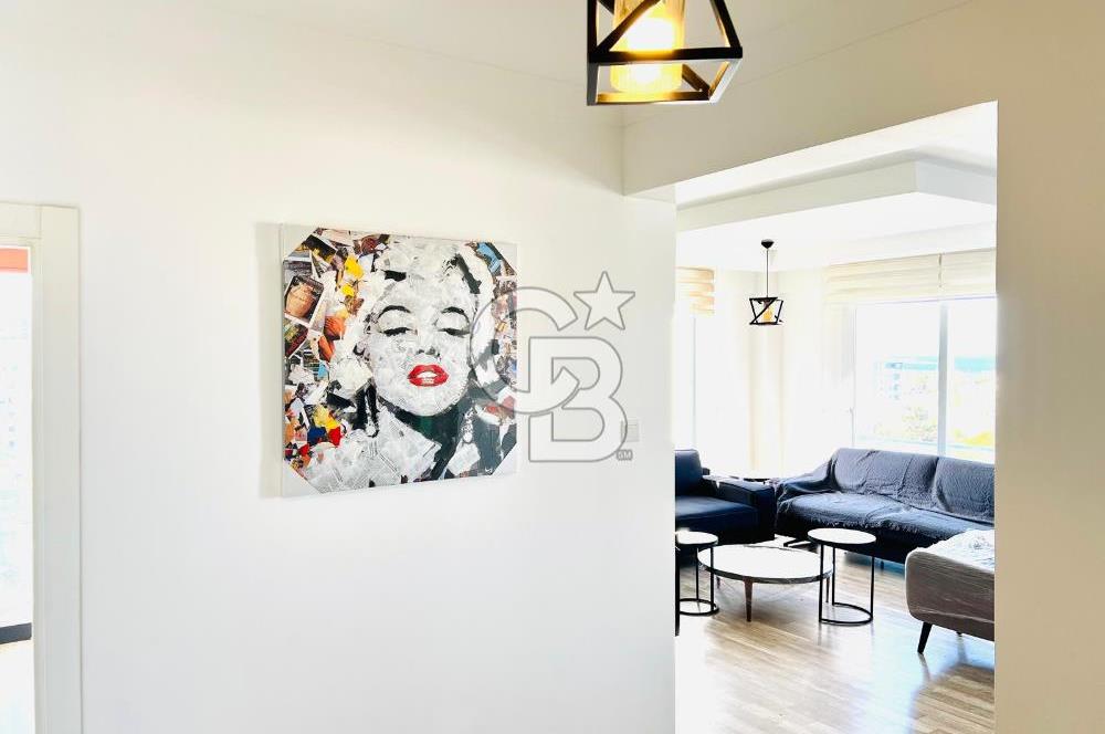 Kıbrıs Girne Merkez Kavanium Residence Full Eşyalı Deniz Manzaralı 3+1 Kiralık Daire