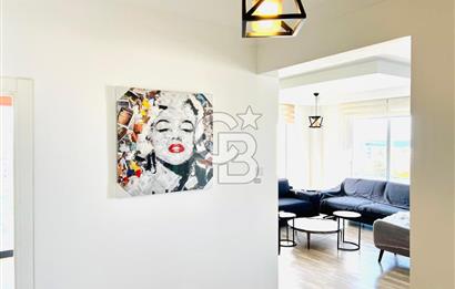 Kıbrıs Girne Merkez Kavanium Residence Türk Koçanlı Eşyalı Deniz Manzaralı 3+1 Satılık Daire