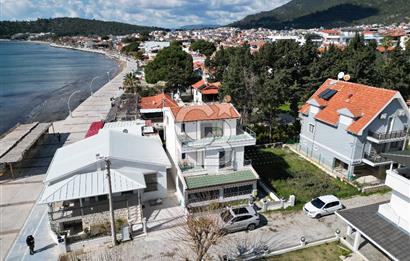 Özdere Çukuraltı Sahilinde Panoramik Deniz Manzarasına Sahip 3+1 Eşyalı Satılık Villa