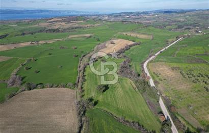 ÇANAKKALE KEMEL KÖYÜNDE BOĞAZ MANZARALI SATILIK 12 DÖNÜM TARLA