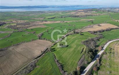 ÇANAKKALE KEMEL KÖYÜNDE BOĞAZ MANZARALI SATILIK 12 DÖNÜM TARLA
