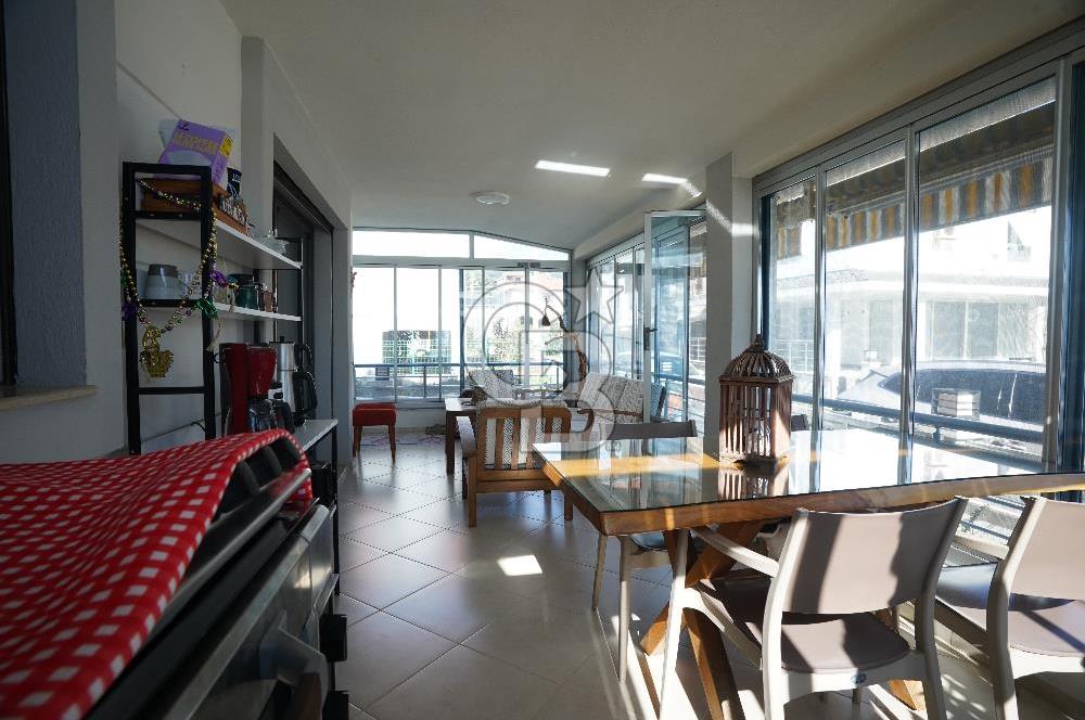 Özdere Çukuraltı Sahilinde Panoramik Deniz Manzarasına Sahip 3+1 Eşyalı Satılık Villa