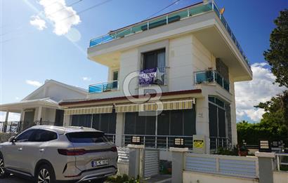 Özdere Çukuraltı Sahilinde Panoramik Deniz Manzarasına Sahip 3+1 Eşyalı Satılık Villa