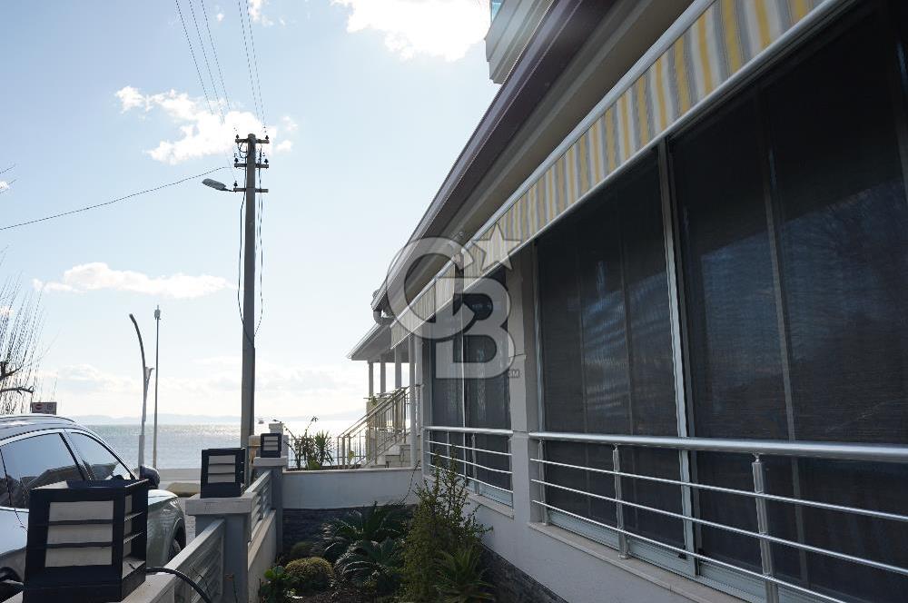 Özdere Çukuraltı Sahilinde Panoramik Deniz Manzarasına Sahip 3+1 Eşyalı Satılık Villa