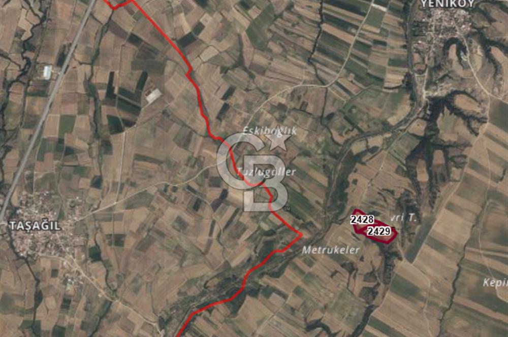 Kırklareli Babaeski Yeniköy’de 18.500 m² Çiftlik Kurmaya Uygun Verimli Tarla