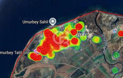 ÇANAKKALE LAPSEKİ DENİZ KENARINDA VİLLA İMARLI SATILIK ARSA