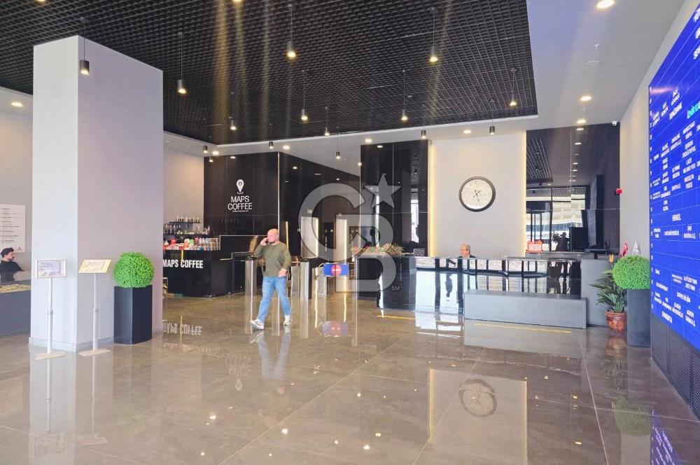 MEGAPOL ÇARŞI KULE SATILIK 1+1 DENİZ MANZARALI OFİS