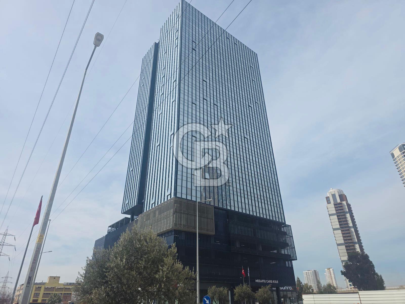 MEGAPOL ÇARŞI KULE SATILIK 1+1 DENİZ MANZARALI OFİS