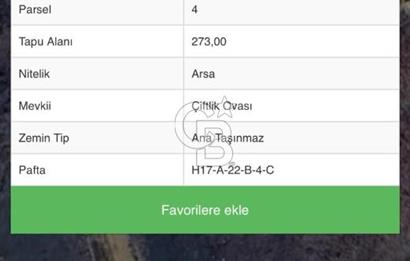 ÇANAKKALE LAPSEKİ DENİZ KENARINDA VİLLA İMARLI SATILIK ARSA