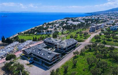 ÇANDARLI'DA DENİZE YÜRÜME MESAFESİNDE 2+1 SIFIR DUBLEKS DAİRE