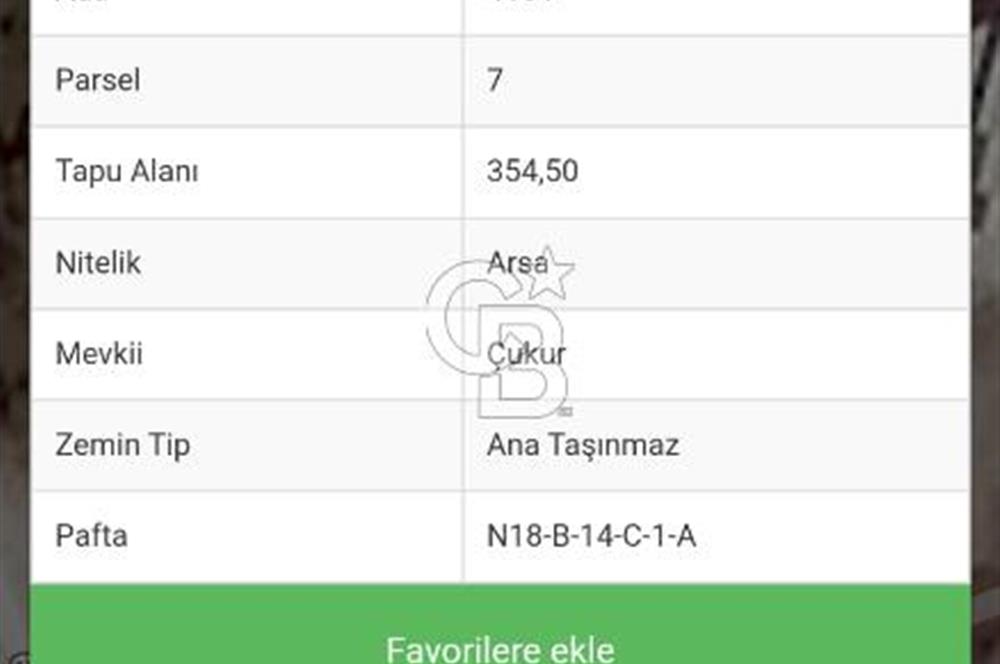 Didim Akbük Çukur Mevkii’nde Denize Yakın 354 m² Yatırımlık Arsa
