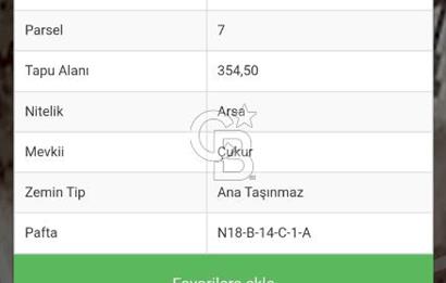 Didim Akbük Çukur Mevkii’nde Denize Yakın 354 m² Yatırımlık Arsa