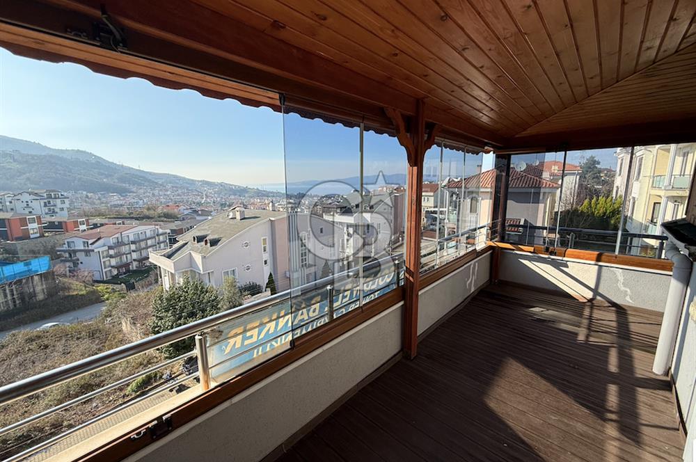 KREDİYE UYGUN DEĞİRMENDERE TOPÇULAR'DA 3+1 ÇATI DUBLEKS DAİRE.