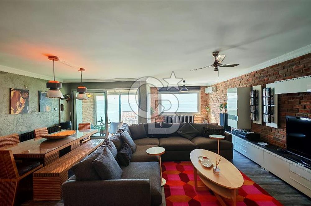 Karşıyaka Yalısı Full Deniz Manzaralı Kilerli 3+1 Kiralık Daire